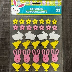 💞 New Foam Easter Glitter Crafting Stickers